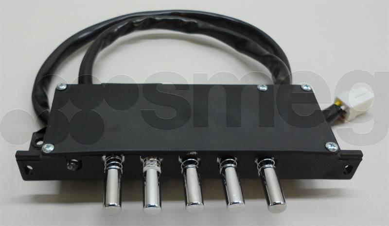 Originale Smeg Lavastoviglie Pulsante Inserto Leva 764730267